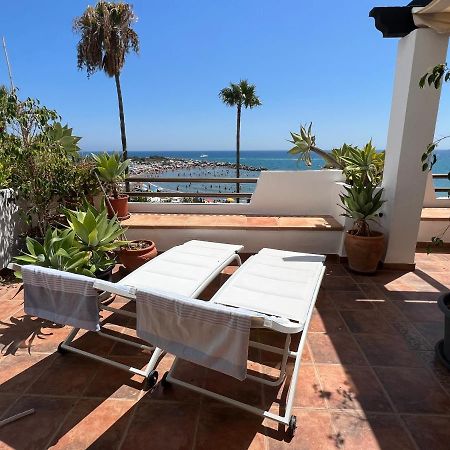 Playa Cristo Amazing Beach Terrace Appartment Эстепона Экстерьер фото