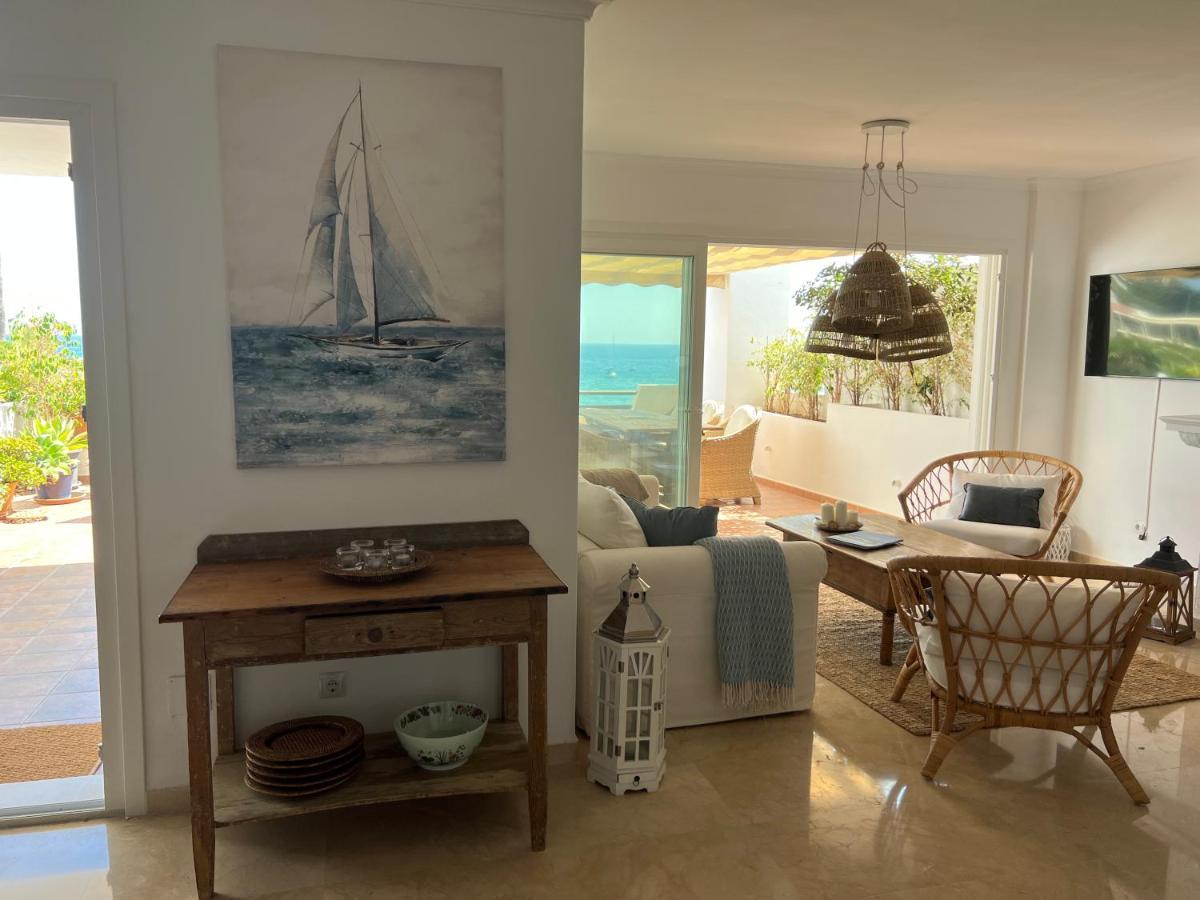Playa Cristo Amazing Beach Terrace Appartment Эстепона Экстерьер фото