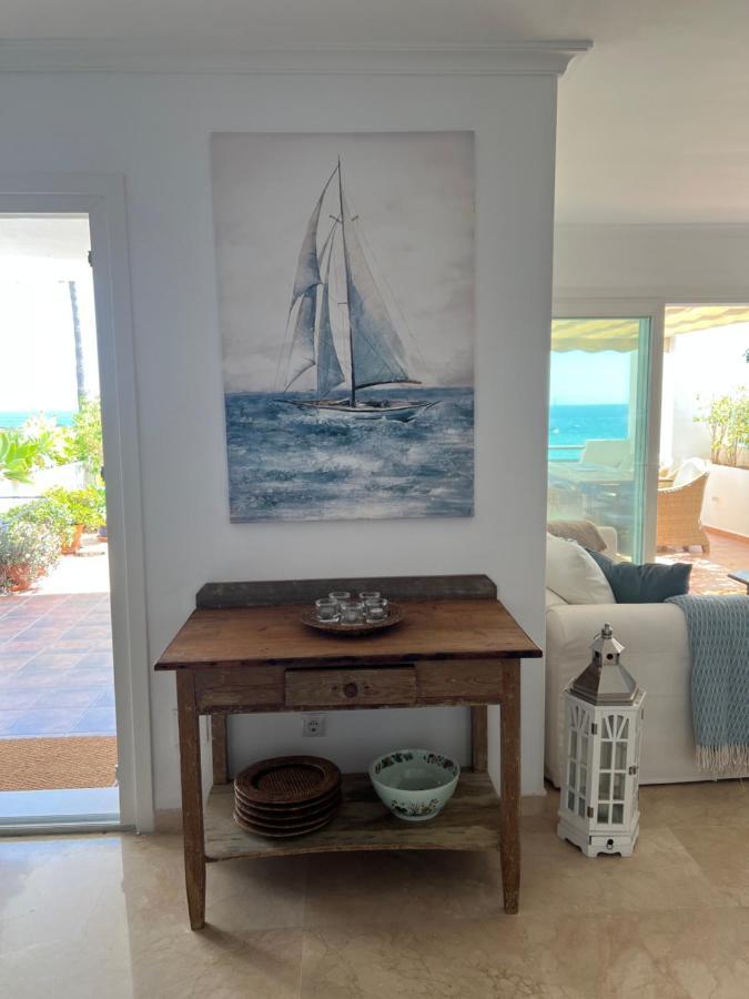 Playa Cristo Amazing Beach Terrace Appartment Эстепона Экстерьер фото