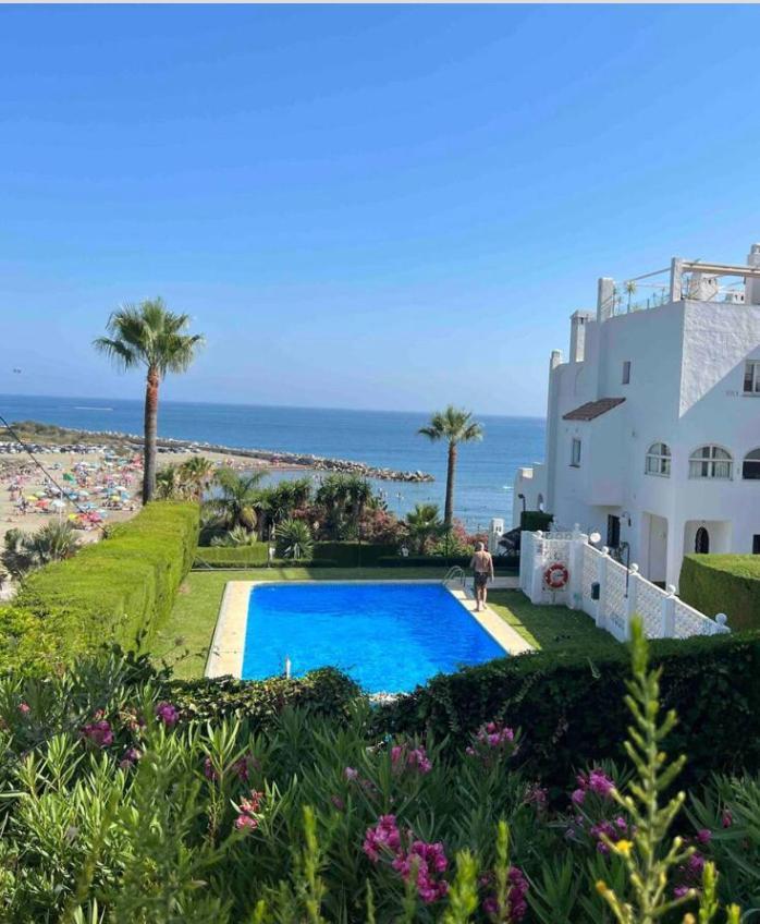 Playa Cristo Amazing Beach Terrace Appartment Эстепона Экстерьер фото